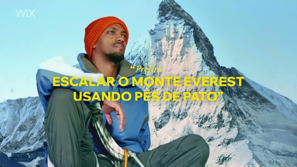 WIx – Todas as coisas que você preferiria fazer ao invés de assistir a outro anúncio do Wix