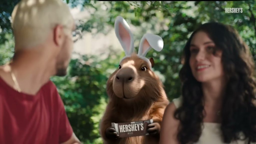 Voz Original da Capibarra da Páscoa – Hershey’s